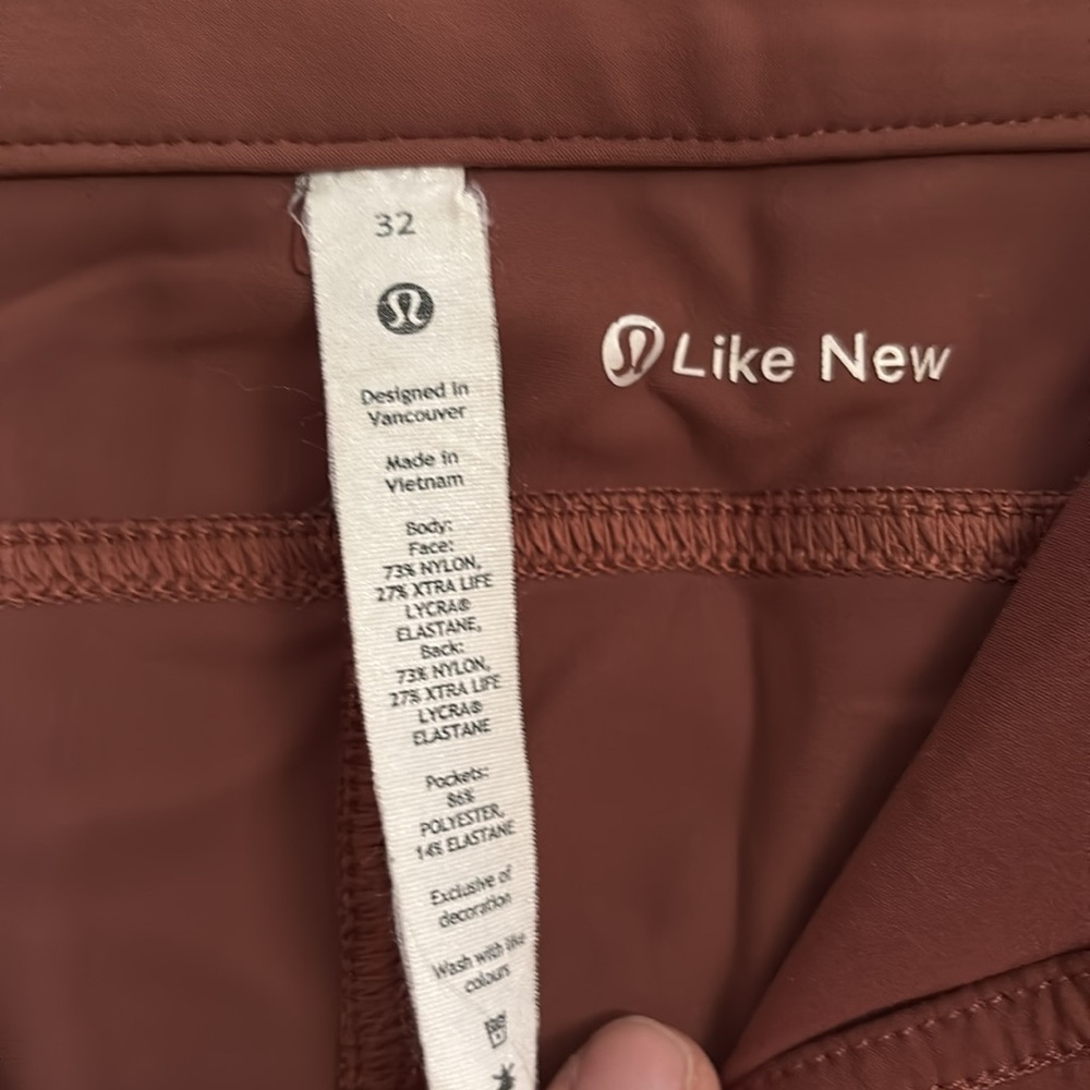 City Sleek Slim-Fit 5 Pocket High-Rise Pant, size 32, Ancient Copper - Picture 2 of 3